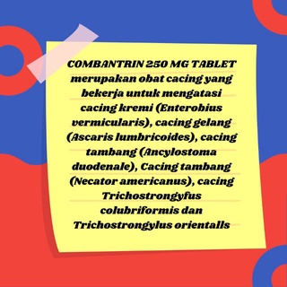 Combantrin 250mg isi 2 tablet