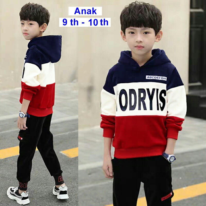 Baju Sweater Anak ORD Hoodie pakai anak laki laki ZP