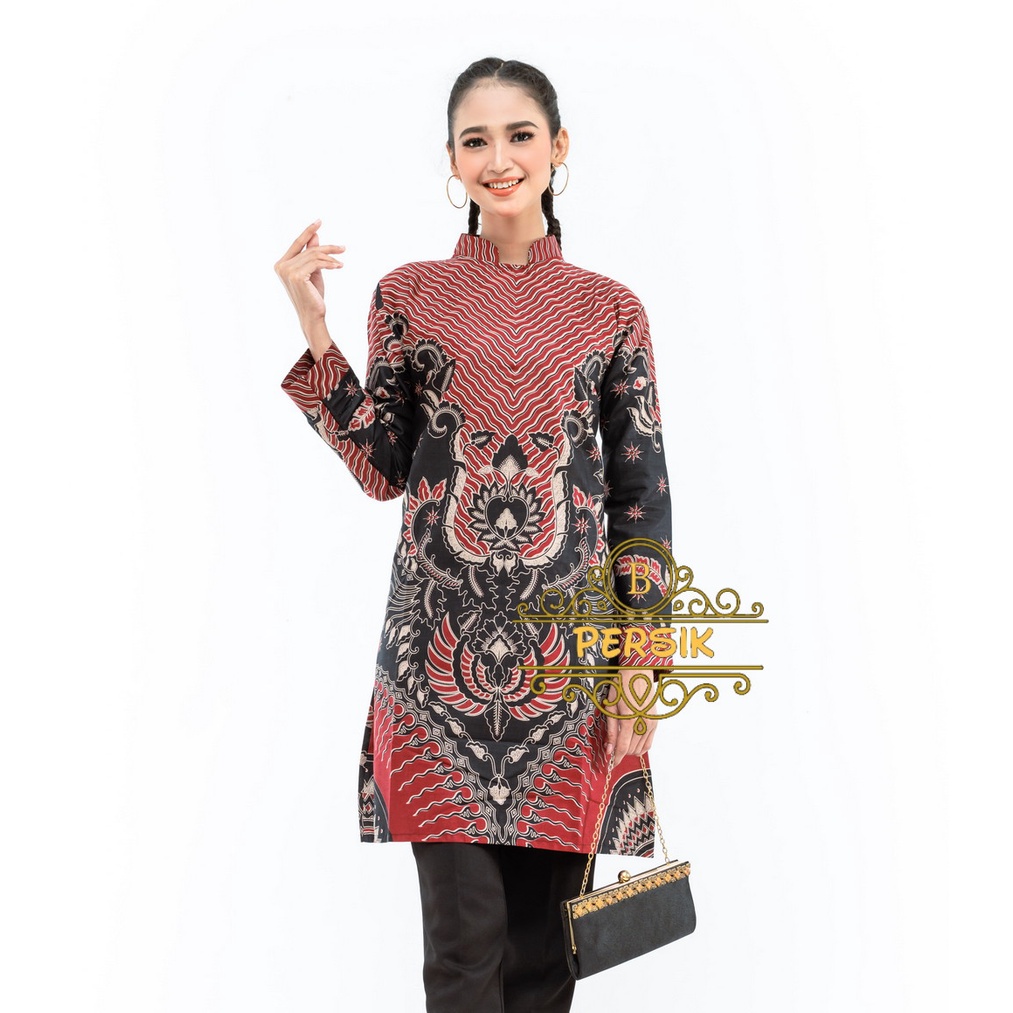 Maura Couple - Sania Ruffle Batik Couple Ori Ndoro Jowi Garansi Termurah Shopee - BATIK MODERN SOLO-TSR Gifi