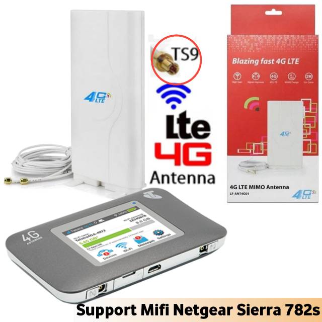 [Bayar Di Tempat]Antena 4G Penguat Sinyal Wifi Modem / mifi 4g LTE