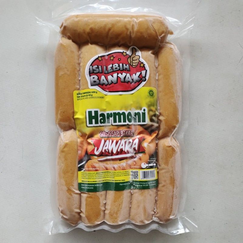 

sosis sapi bakar harmoni jawara isi 10+1 (new) - piringfoods-