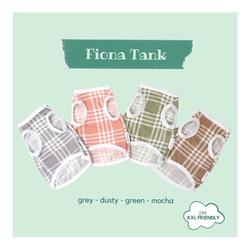 Baju Kucing dan Baju Anjing Fiona Tank