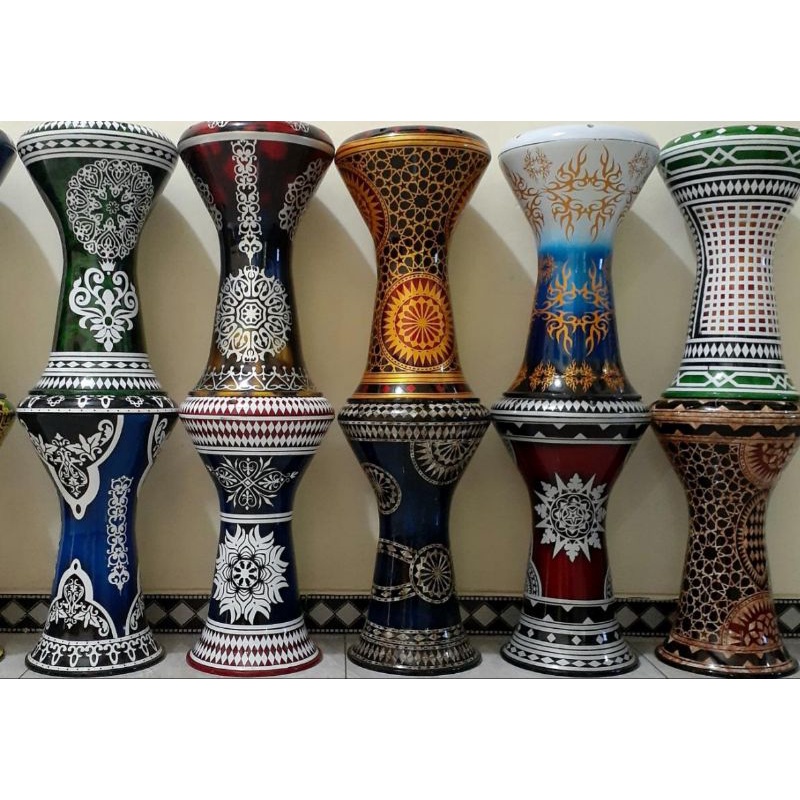 DARBUKA DUMBUK MARAWIS QASIDAH DARBUKA LOKAL UK 8INCI