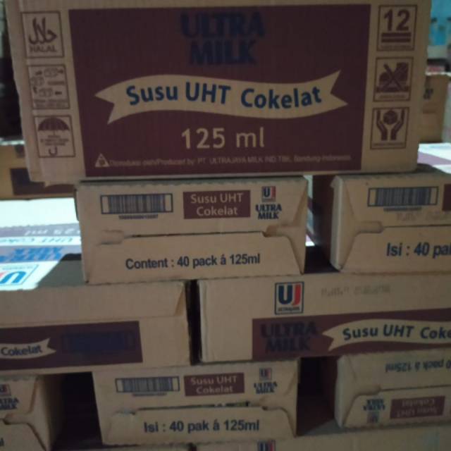 

SUSU ULTRAMILK UHT 125ML ISI 40 PCS ULTRA MILK