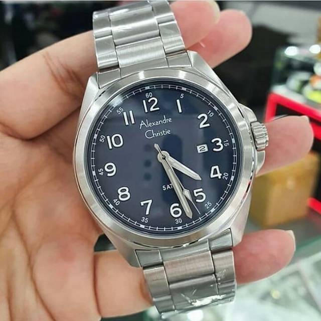 JAM TANGAN ALEXANDRE CHRISTIE COWOK AC 6540 ORIGINAL