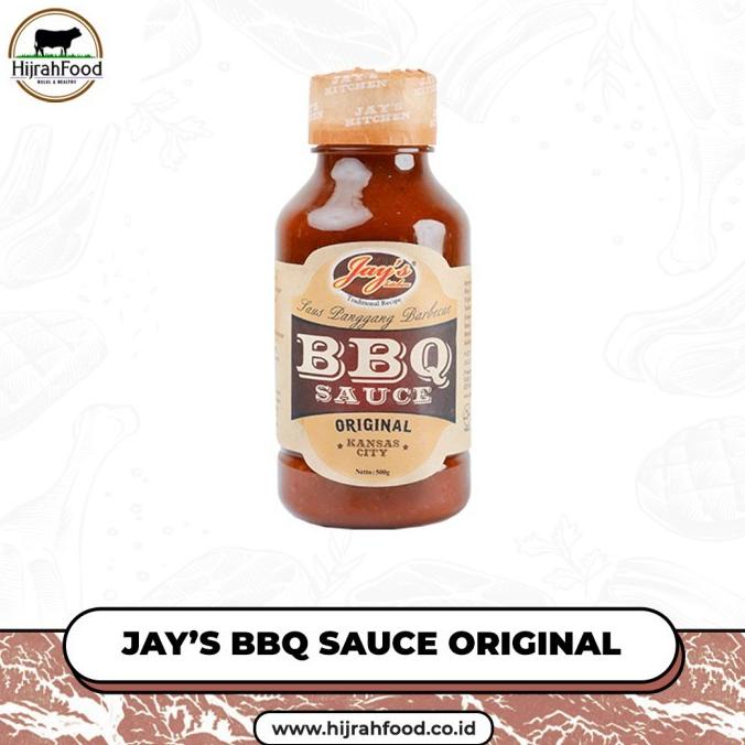 

Jay's Kitchen Barbeque Sauce Original / Saus Panggang BBQ (Qty 500 gr)