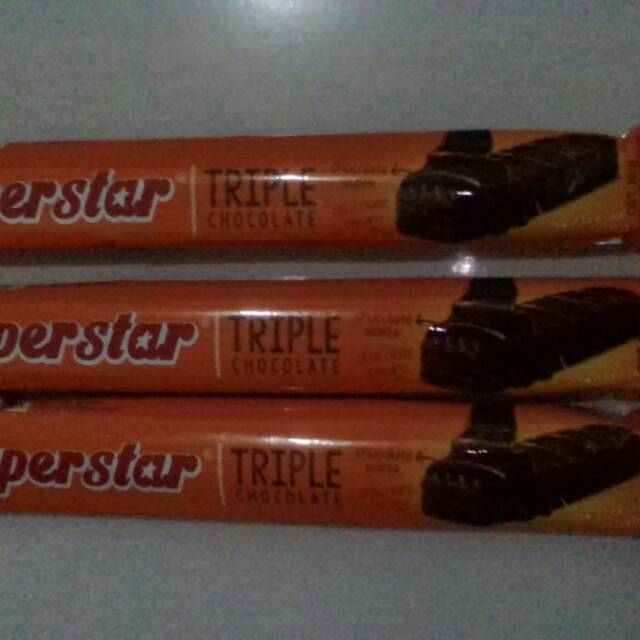 

Chocolate wafer Superstar Paket isi 3