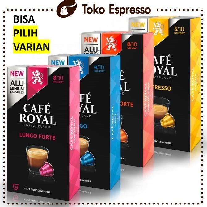 

Nespresso Aluminum Capsule from Cafe Royal Switzerland Pilih Varian