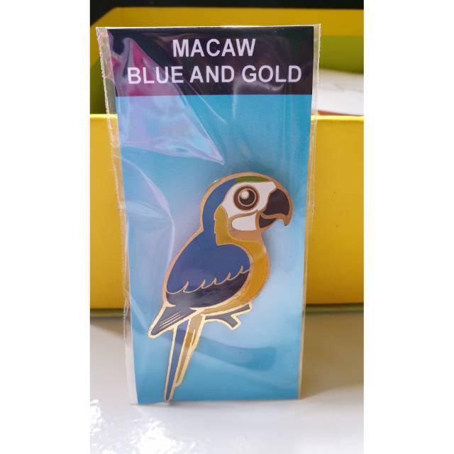 Pin Bros karakter BnG Macaw