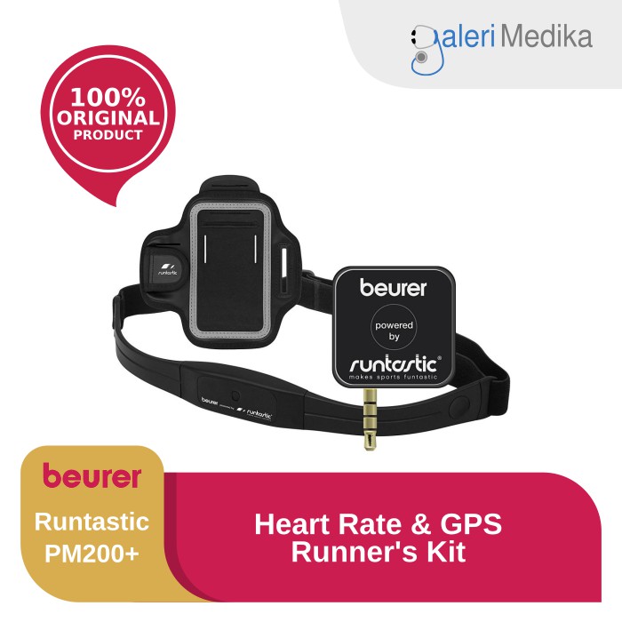 Beurer Runtastic PM200+ Heart Rate dan GPS Runner's Kit