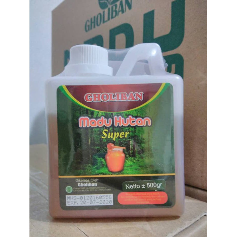 

Madu HUTAN SUPER Gholiban 500 Gr