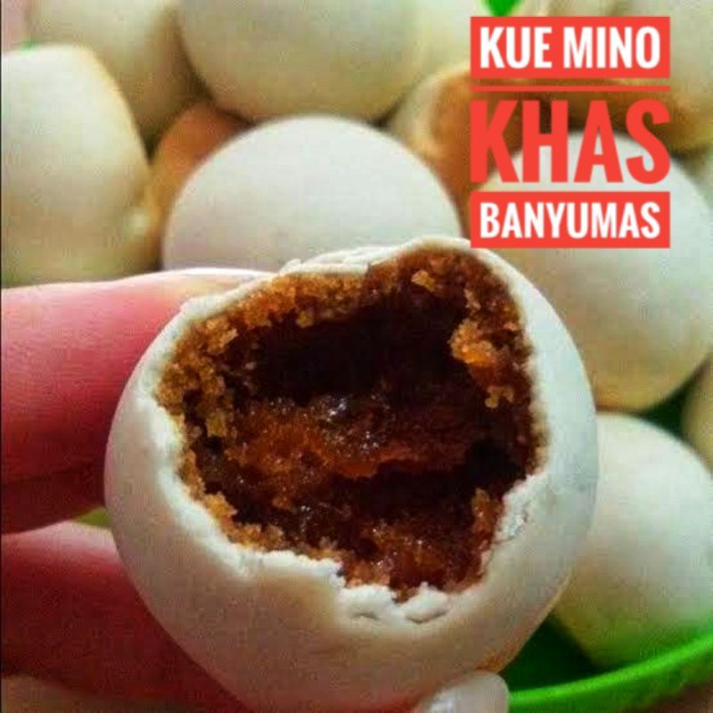 

KUE MINO KHAS BANYUMAS ASLI (isian coklat dan gula jawa) Kemasan 500gr