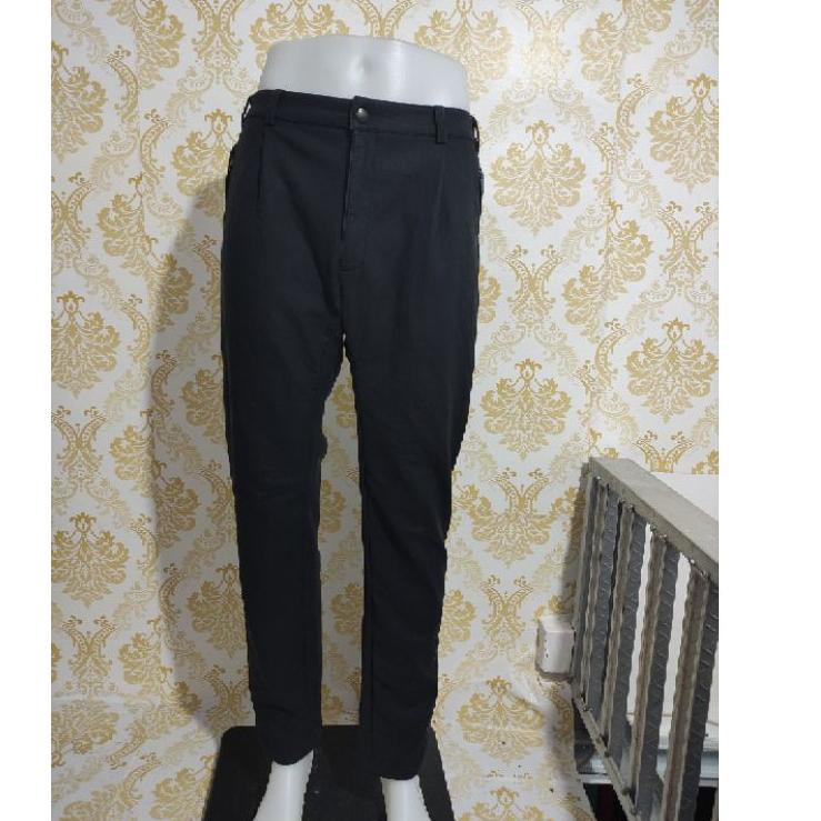 ➨ CELANA SECOND HITAM / CELANA HITAM POLOS / CELANA KERJA / CELANA PRIA /CELANA OUTDOOR / CELANA MUR