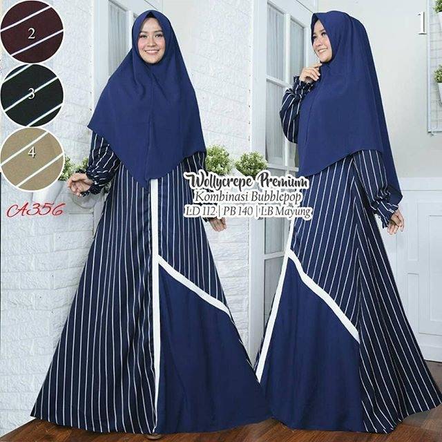 Gamis syari set jilbab