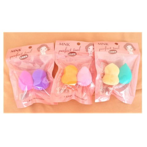 [Isi 2pcs] Spon Sponge Make Up - Beauty Blender - Sponge Makeup Foundation / Spons Kosmetik Mini