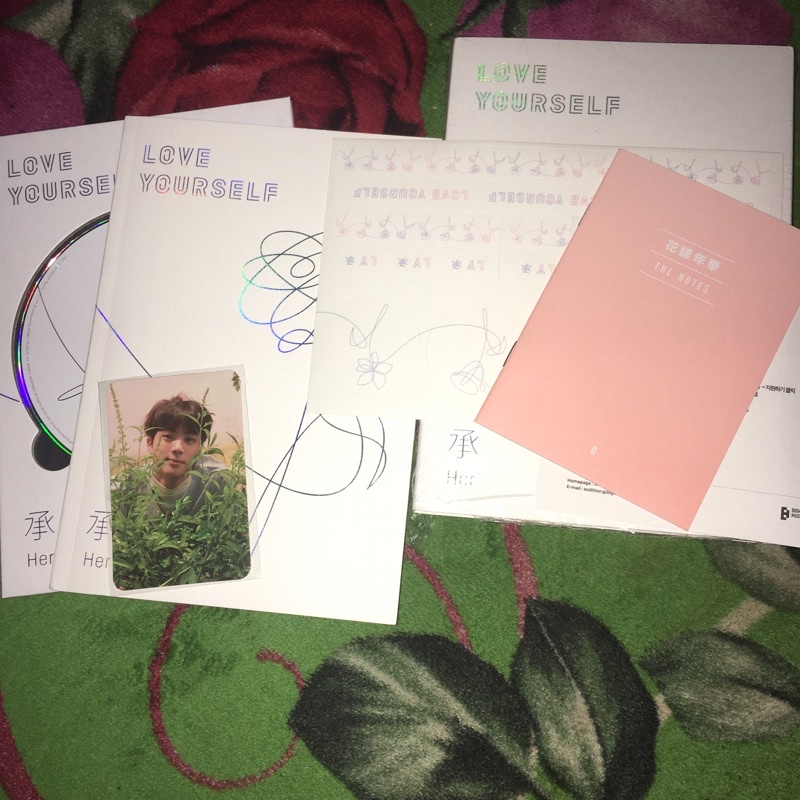 ALBUM BTS LOVE YOURSELF HER O // FULLSET UNSEALED// PHOTOCARD JIN