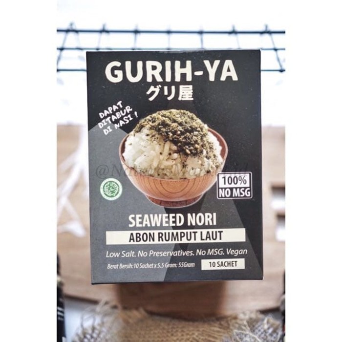 

HOT SALE GURIH-YA SEAWEED NORI ORIGINAL (SACHET) !!!!