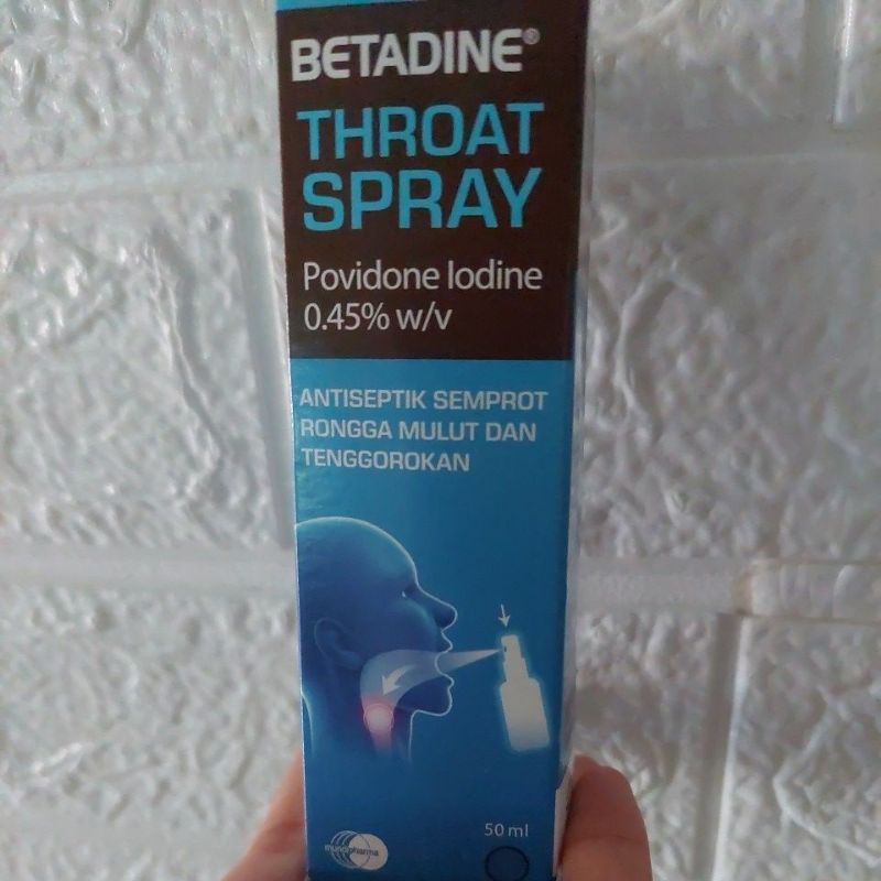 betadine throat spray