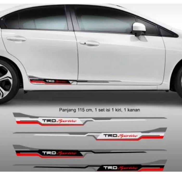 stiker trd sportivo yaris/ stiker trd yaris/ stiker trd sportivo 9C7