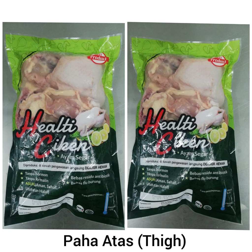 

*READY* Paha atas ( chiken thigh) ayam probiotik Healti Ciken 0,9-1kg