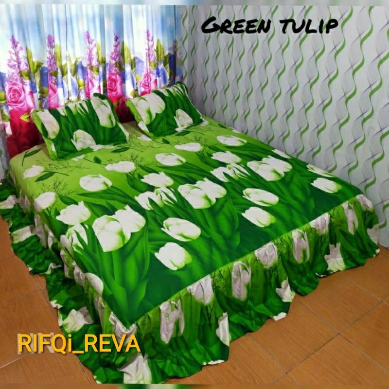 Sprei Rumbai 100 x 200 dan 120 x 200