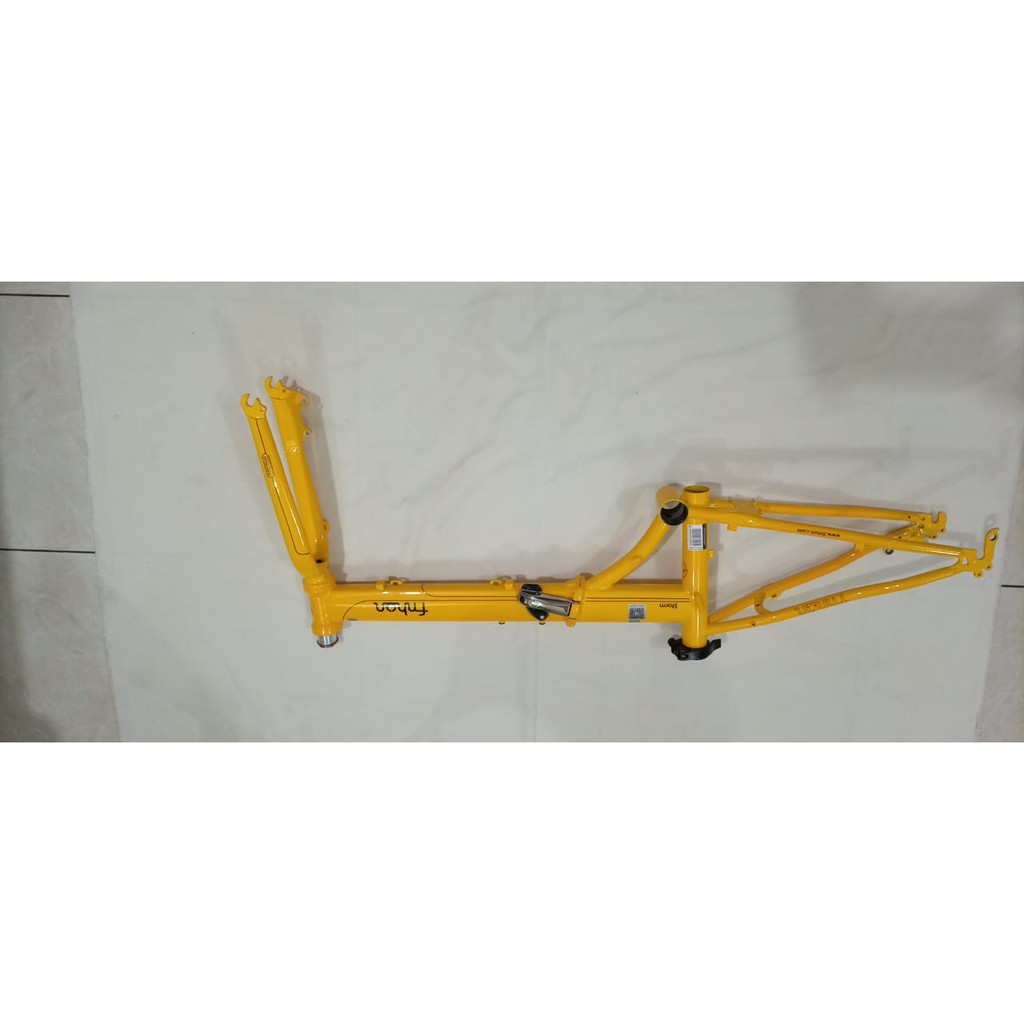 Frame fork FNHON Storm Kuning Yellow Metalic Bright Orange Discbrake Disc brake DB not Blast Gust