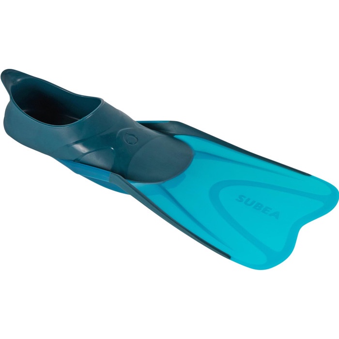 Subea Fins Snorkeling 500 Dewasa Biru Navy Decathlon 8573265 - 42-43