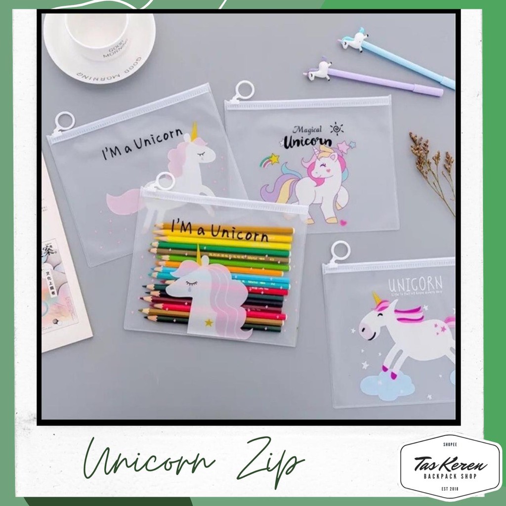 

Unicorn Zip Map File / Pink Panther Zip Map File / zip pouch