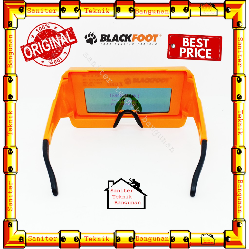 KACAMATA LAS OTOMATIS BLACKFOOT-WELDING GLASESS AUTO DARKENING