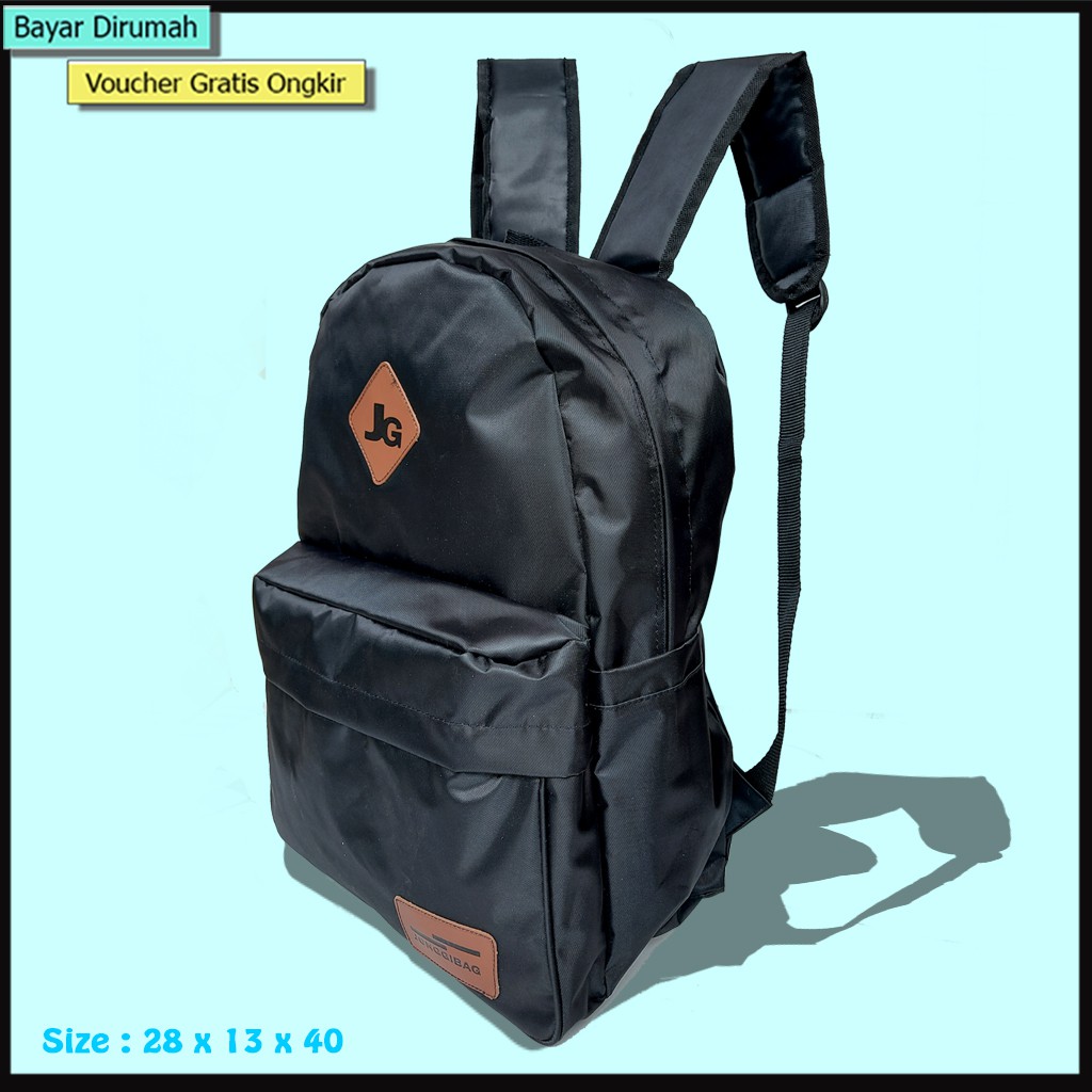 Backpack style tas sekolah ransel clasic Jonggi