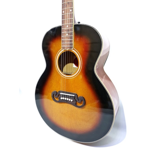 Gitar Akustik Elektrik Merk Gibson Tipe J200 Jumbo Warna Sunburst Spruce Equalizer Tuner LC-PRENER