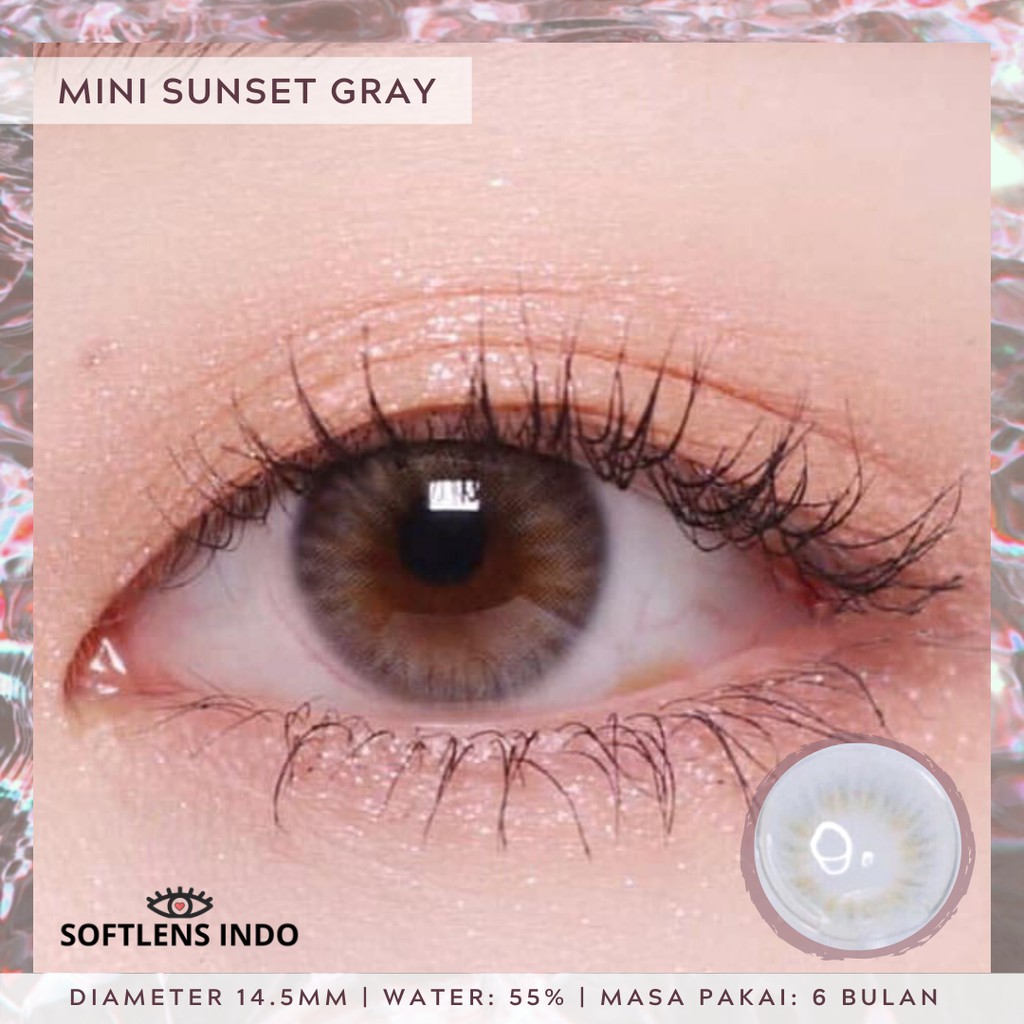 

Softlens kitty kawaii mini sunset gray/ abu