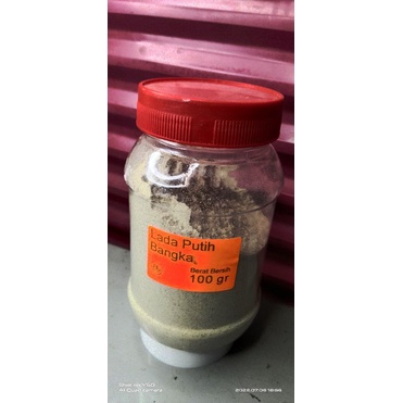 

Lada Putih Bangka 100gr