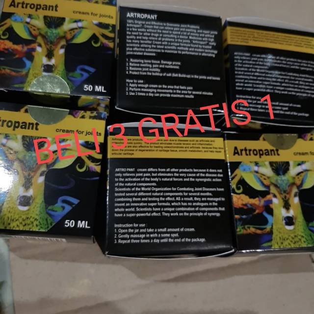 Cream Tulang Sendi Artropant Asli 100% Original