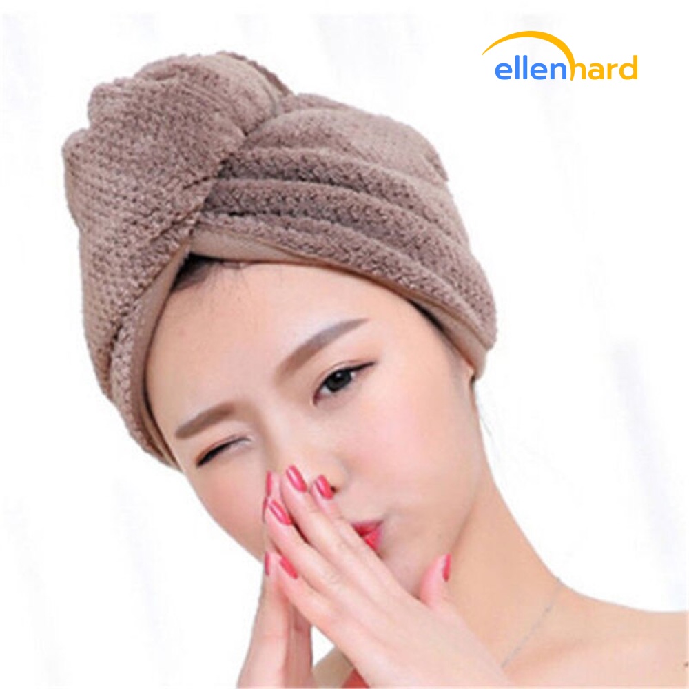 Handuk Pengering Rambut Cepat Kering Handuk Rambut Kepala Keramas Hair Wrap Quick Drying Towel