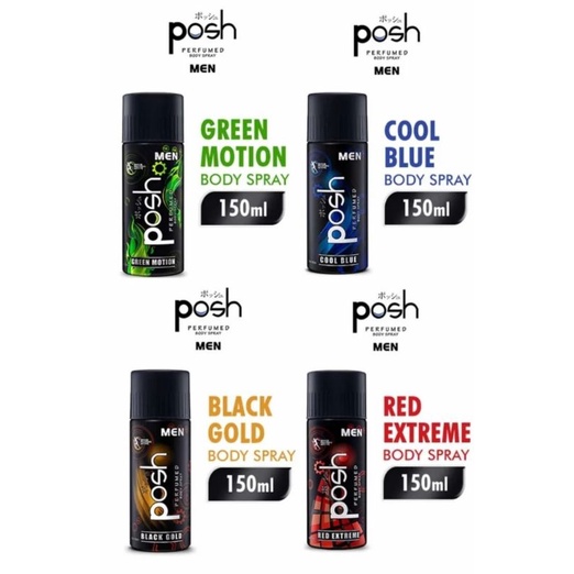 Posh Men Perfumed Body Spray 150ml