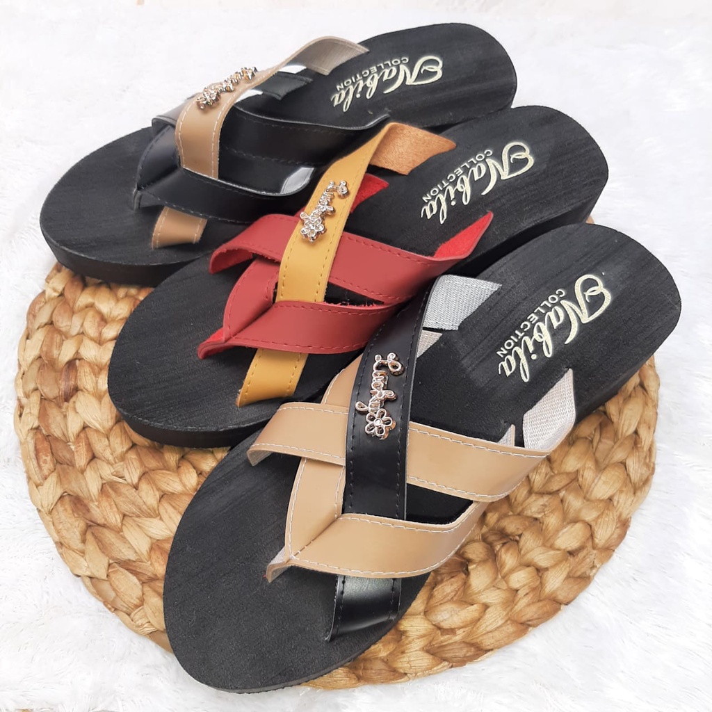 SANDAL WEDGES WANITA VARIASI