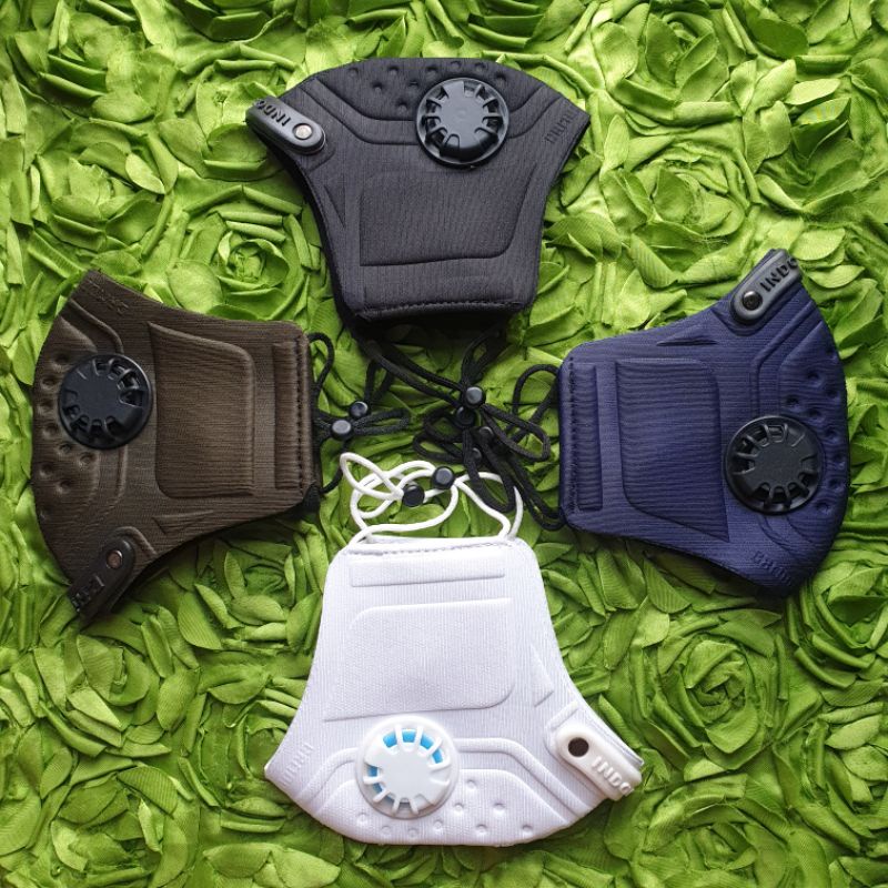 MASKER TOMO LIFEMASK POLOS PRRMIUM TANPA FILTER DALAM