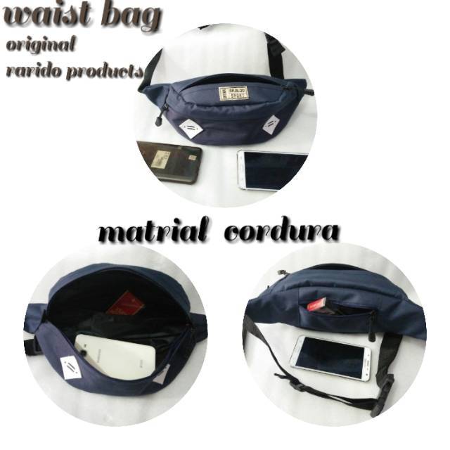 Waist bag modis elegan simple tas pingang slempang original rarido products