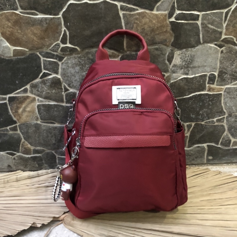 Tas Ransel DSQ 1367 size 34x27 cm. Tas Wanita Tas Ransel Wanita Import Tas DSQ Import BEST SELLER BISA BAYAR DITEMPAT.!!!