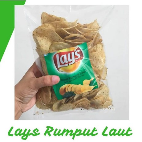 

LAYS RUMPUT LAUT SNACK CEMILAN KILOAN ORIGINAL 200-225 GRAM