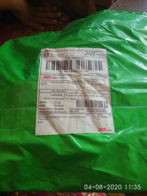 Batik Couple Keluarga Sania Ruffle Ori Ndoro Jowi Dnt Manuk Tarung Putih