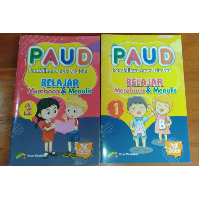 Paud belajar Membaca dan Menulis