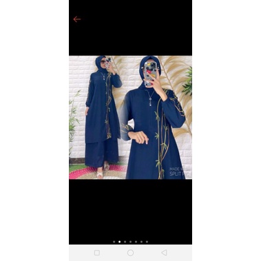 Gamis )Melayu Bordir