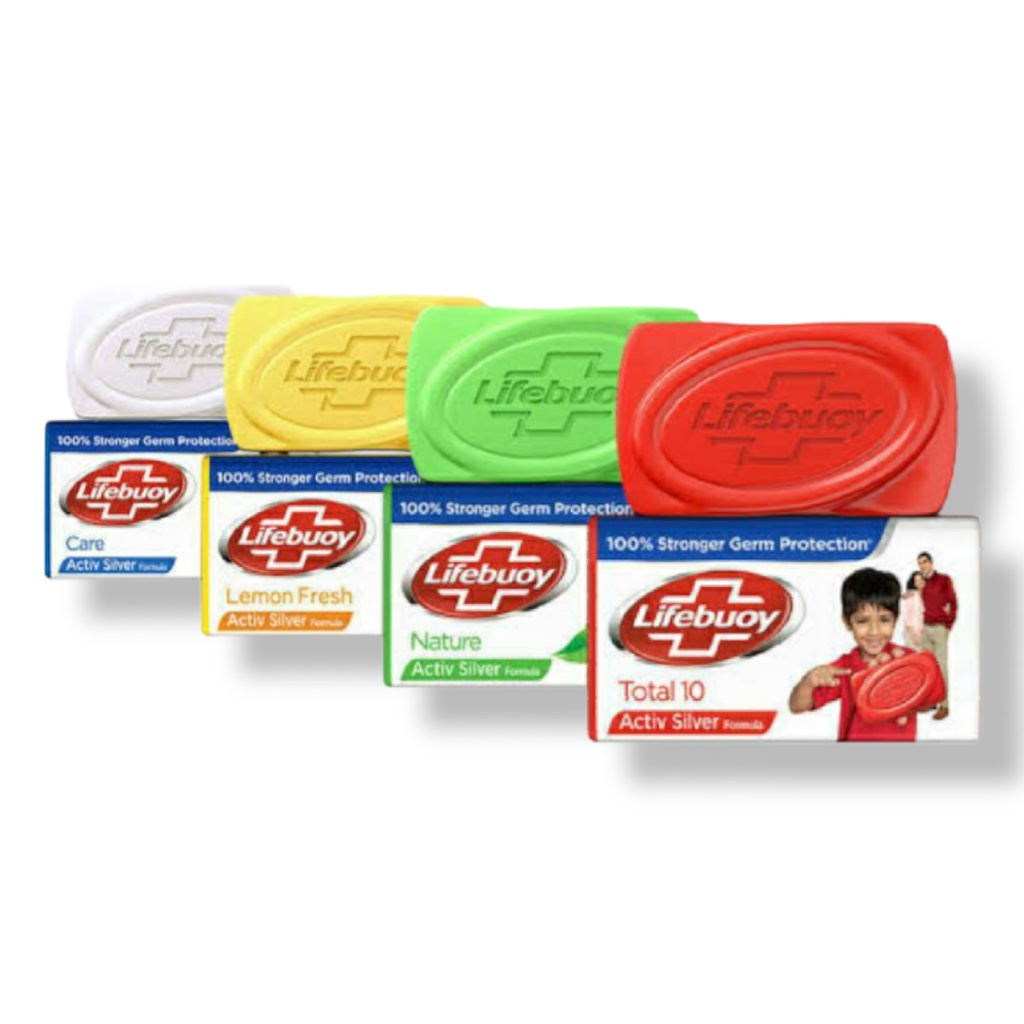 4Pcs Lifebuoy Sabun Mandi Batang 75 g lifeboy