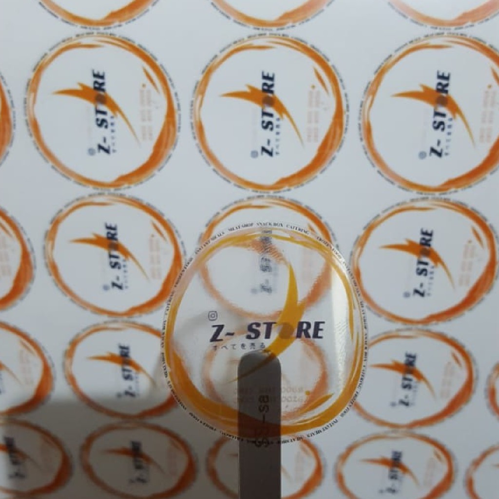 

Cetak Stiker label Kemasan A3+ Cutting Vinyl Transparan stiker depok / stiker umkm / stiker kue / stiker kemasan depok / stiker murah / stiker jakarta / stiker kemasan depok