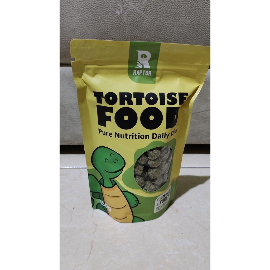 Raptor Tortoise Food 150 gram - Pelet kura kura