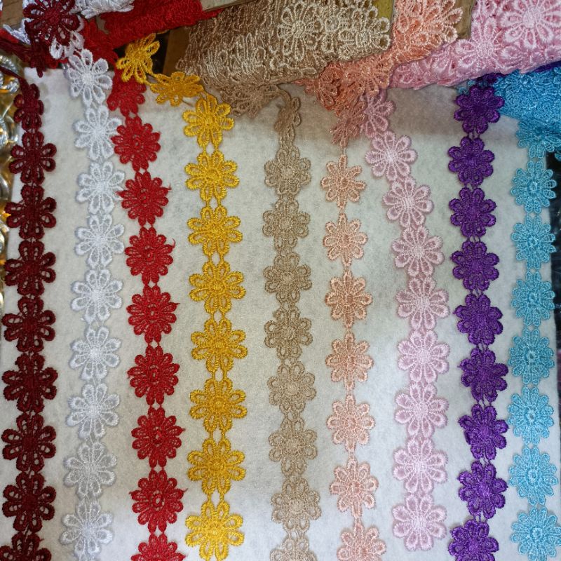 RENDA JASMINE MELATI // RENDA BUNGA KECIL