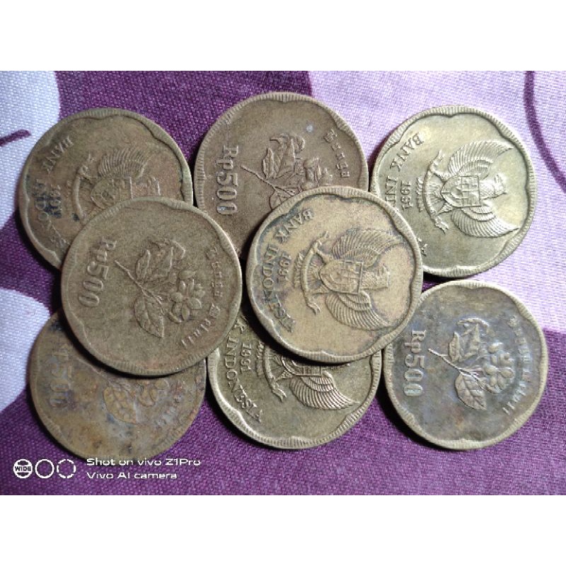 uang 500 tahun 1991