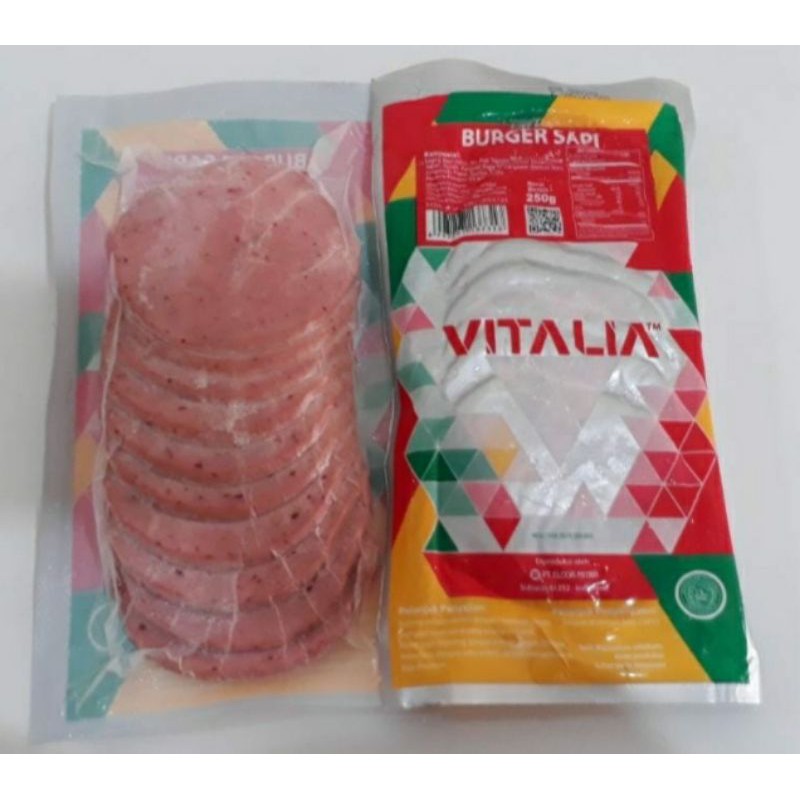 

Beef burger 250gr Vitalia